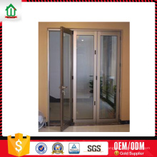 Wanjia новый дизайн складной алюминиевой двери Wanjia новый дизайн складной алюминиевой двери